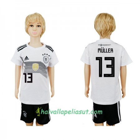 Jalkapallo Pelipaidat Saksa Muller 13 Lasten World Cup 2018 Kotipaita